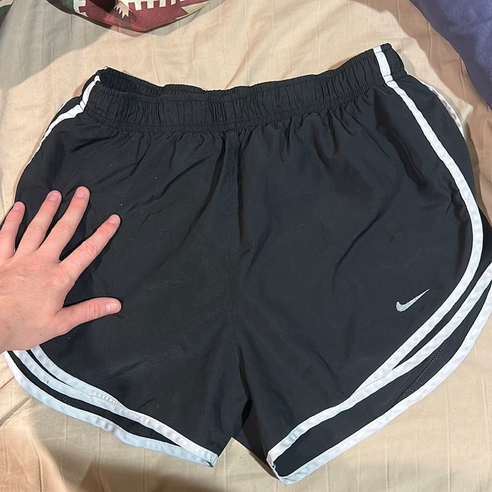 Black Nike shorts